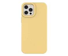 Hurtel Eco dėklas skirtas iPhone 12 Pro Max, geltonas