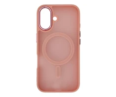 Hurtel Fashion dėklas su MagSafe skirtas Apple iPhone 16e – rožinės spalvos