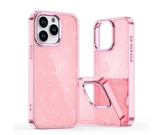 Hurtel Glitter dėklas skirtas Apple iPhone 16e – rožinės spalvos