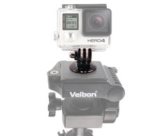 Hurtel Sports Camera Mount with GoPro Tripod Mount – juodos spalvos