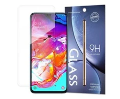 Hurtel Grūdinto stiklo 9H ekrano apsauga, skirta Samsung Galaxy A70 (pakuotė - vokas)