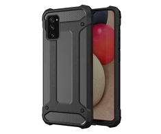 Hurtel Hibrid dėklas skirtas Samsung Galaxy A03s, juodas