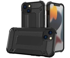 Hurtel Hybrid Armor dėklas skirtas iPhone 14 Plus, juodas