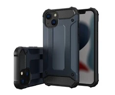Hurtel Hybrid Armor dėklas skirtas iPhone 14, mėlynas