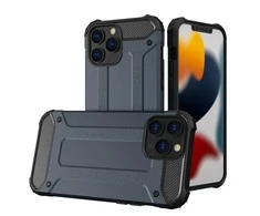 Hurtel Hybrid Armor dėklas skirtas iPhone 14 Pro Max, mėlynas