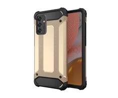 Hurtel Hybrid Armor Samsung Galaxy A36 – dėklas telefonui aukso spalvos