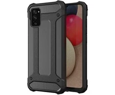 Hurtel Hibrid dėklas skirtas Samsung Galaxy A03s, juodas