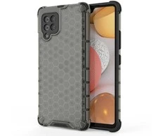 Hurtel Honeycomb dėklas skirtas Samsung Galaxy A42 5G, juodas