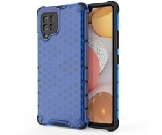 Hurtel Honeycomb dėklas skirtas Samsung Galaxy A42 5G, mėlynas