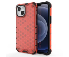 Hurtel Honeycomb dėklas skirtas iPhone 13 mini, raudonas