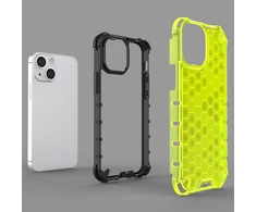 Hurtel Honeycomb dėklas skirtas iPhone 13 mini, skaidrus