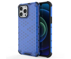 Hurtel Honeycomb dėklas skirtas iPhone 13 Pro Max, mėlynas