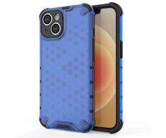 Hurtel Honeycomb dėklas skirtas iPhone 14, mėlynas
