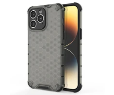 Hurtel Honeycomb dėklas skirtas iPhone 14 Pro, juodas