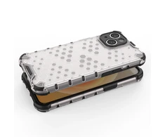 Hurtel Honeycomb dėklas skirtas iPhone 14, skaidrus