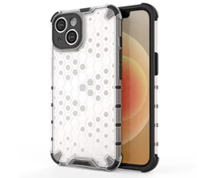 Hurtel Honeycomb dėklas skirtas iPhone 14 Plus, skaidrus