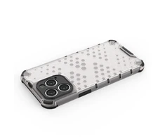 Hurtel Honeycomb dėklas skirtas iPhone 14 Pro, skaidrus