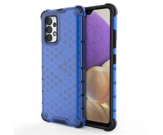 Hurtel Honeycomb dėklas skirtas Samsung Galaxy A03s (166.5), mėlynas