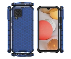 Hurtel Honeycomb dėklas skirtas Samsung Galaxy A42 5G, mėlynas