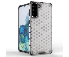 Hurtel Honeycomb dėklas skirtas Samsung Galaxy S22 + (S22 Plus), mėlynas