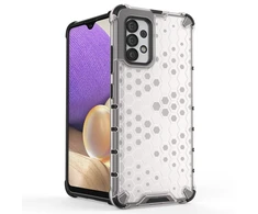 Hurtel Honeycomb dėklas skirtas Samsung Galaxy A03s (166.5), juodas