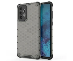 Hurtel Honeycomb dėklas skirtas Samsung Galaxy A73, juodas
