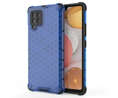 Hurtel Honeycomb dėklas skirtas Samsung Galaxy A42 5G, mėlynas