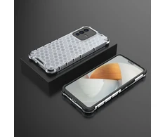Hurtel Honeycomb dėklas skirtas Vivo V23 5G, skaidrus