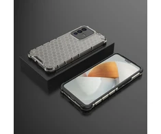Hurtel Honeycomb dėklas skirtas Vivo V23 5G, juodas