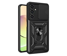 Hurtel Hybrid Armor Camshield Samsung M54 su camera – dėklas telefonui juodos spalvos