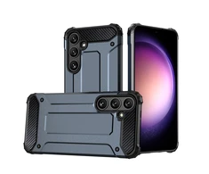 Hurtel Hybrid Armor Samsung Galaxy S25 dėklas telefonui mėlynos spalvos