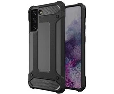 Hurtel Hybrid Armor dėklas skirtas Samsung Galaxy S22+ (S22 Plus), juodas
