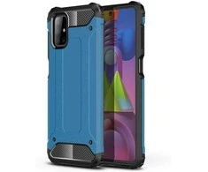 Hurtel Hibrid dėklas skirtas Samsung Galaxy M51, mėlynas