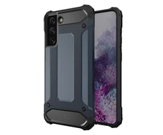 Hurtel Hybrid Armor dėklas skirtas Samsung Galaxy S23, mėlynas