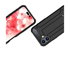 Hurtel Hybrid Armor Apple iPhone 16 – dėklas telefonui juodos spalvos