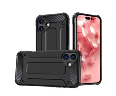 Hurtel Hybrid Armor Apple iPhone 16 Plus – dėklas telefonui juodos spalvos