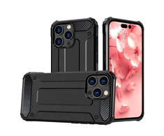 Hurtel Hybrid Armor Apple iPhone 16 Pro – dėklas telefonui juodos spalvos