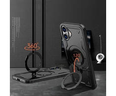Hurtel Hybrid Armor Trendy MagSafe Apple iPhone 16 Plus – dėklas telefonui juodos spalvos