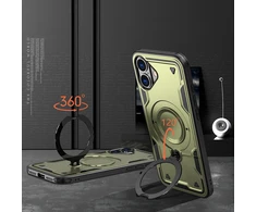 Hurtel Hybrid Armor Trendy MagSafe Apple iPhone 16 Plus – dėklas telefonui žalios spalvos