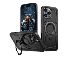 Hurtel Hybrid Armor Trendy MagSafe Apple iPhone 16 Pro Max – dėklas telefonui juodos spalvos