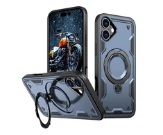 Hurtel Hybrid Armor Trendy MagSafe Apple iPhone 16 Plus – dėklas teleofnui mėlynos spalvos