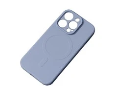 Hurtel Apple iPhone 14 Plus silikoninis Magsafe – ice dėklas telefonui mėlynos spalvos