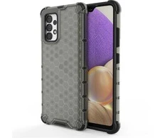 Hurtel Honeycomb dėklas skirtas Samsung Galaxy A03s (166.5), juodas