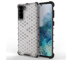 Hurtel Honeycomb dėklas skirtas Samsung Galaxy S22 + (S22 Plus), skaidrus