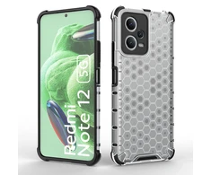 Hurtel Honeycomb Xiaomi Redmi Note 12 5G / Poco X5 5G armored hybrid dėklas telefonui juodos spalvos