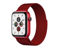 Išmaniojo laikrodžio Apple 7/8 magnetinis Hurtel dirželis, Raudonos spalvos, 41mm