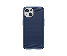 Hurtel Flexible Carbon carbon pattern Apple iPhone 15 – dėklas telefonui mėlynos spalvos