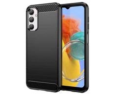 Hurtel Flexible carbon pattern Samsung Galaxy M14 Carbon – dėklas telefonui juodos spalvos