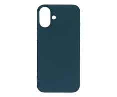 Hurtel Liquid Silikoninis dėklas su MagSafe skirtas Apple iPhone 16e – Mėlyna