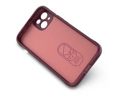 Hurtel Magic Shield dėklas skirtas iPhone 14 Plus, bordo